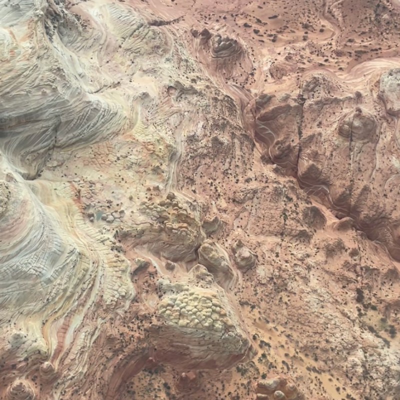 a close up of a canyon